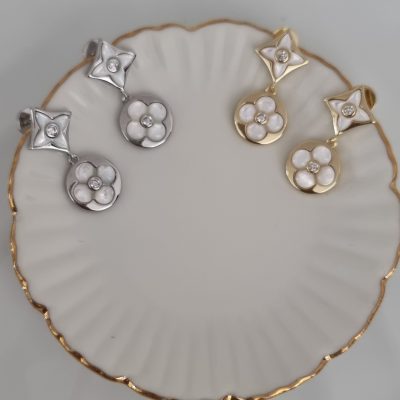 Aretes tipo 
Louis Vuitton