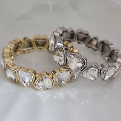 Pulceras Corazón de cristal