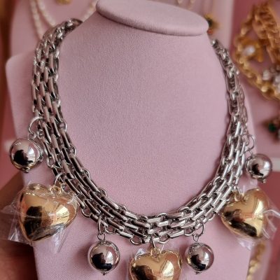 Collar chunky bicolor