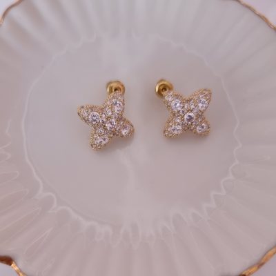 Aretes tipo Louis Vuitton