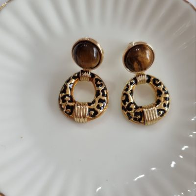 Aretes Leopardo