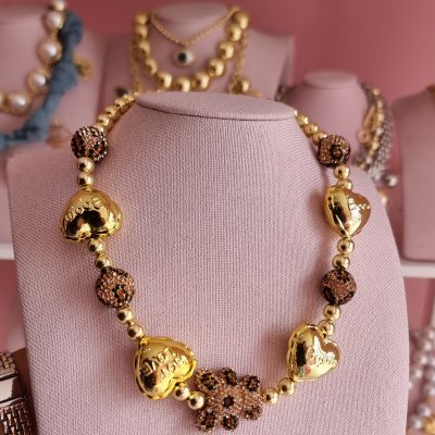 Collar Tous leopardo